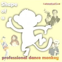 Shape of a professional dance monkey – Hahnstudios