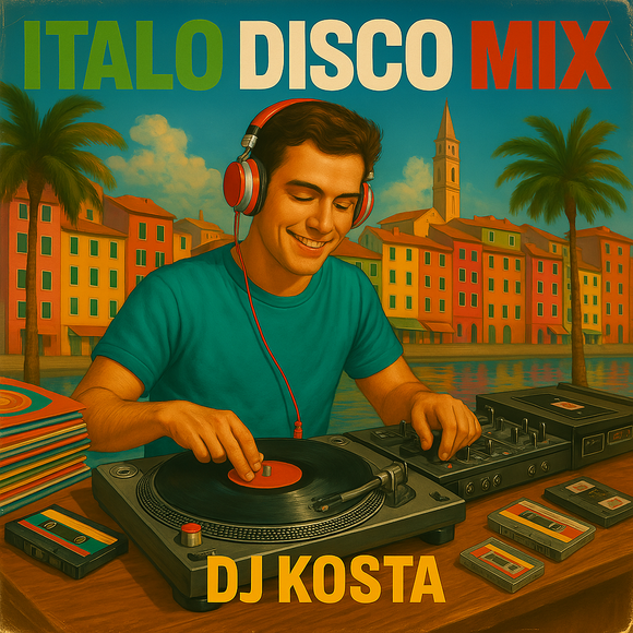 ITALO DISCO MIX Live Set By DJ Kosta | DJ's mixes - hits music mix