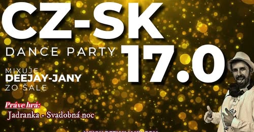 CZ – SK Dance Party 17.0 – ľudovky, repete, 90’s by Deejay-jany (2026)