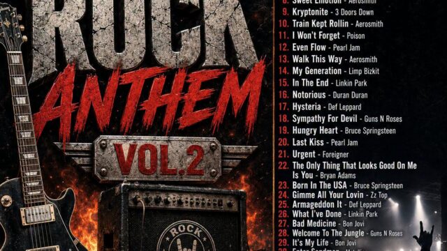 The Ultimate Rock Anthem Vol.2 – Mixed By: Federico Ramones