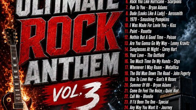 The Ultimate Rock Anthem Vol.3 – Mixed By: Federico Ramones