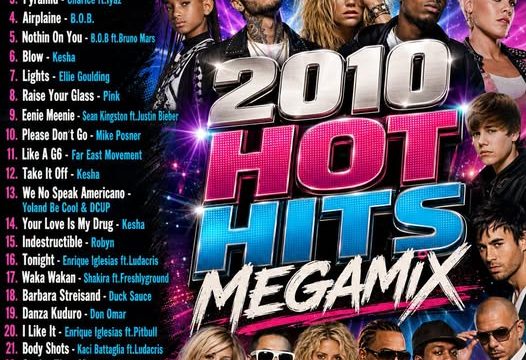 2010 Hot Hits Megamix – Mixed By Federico Ramones
