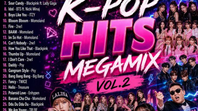 K-POP Hits Megamix Volume 2 – Mixed By Federico Ramones