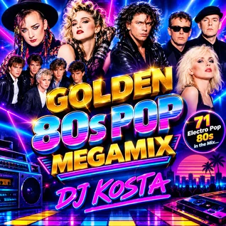 GOLDEN 80s POP MEGAMIX – Mixed By DJ Kosta